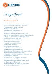 Fingerfood - Berrymans