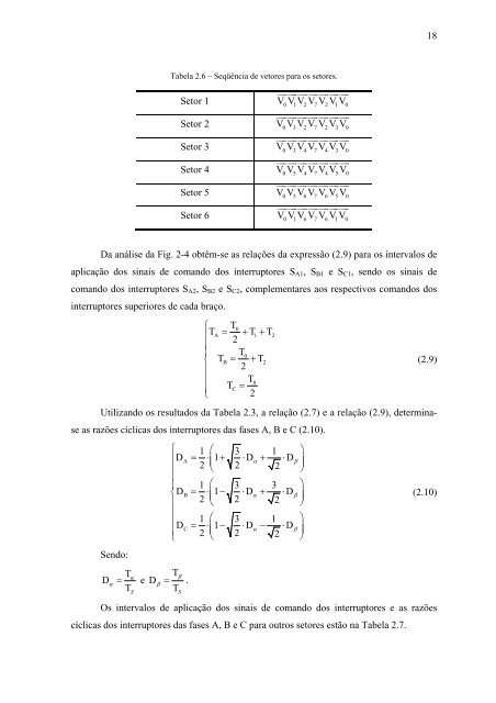 ModulaÃ§Ã£o Vetorial Aplicada ao Retificador TrifÃ¡sico PWM - Ivo Barbi