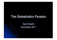 Dani Roderik: The Globalization Paradox December 2011 WRR
