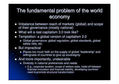 Dani Roderik: The Globalization Paradox December 2011 WRR