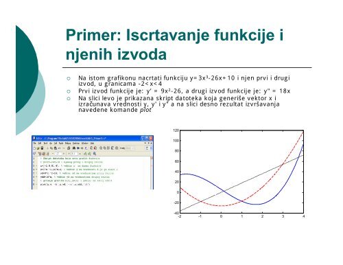 INFORMATIKA II MATLAB 4. deo