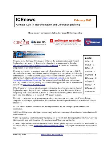 ICEnews - ICEWeb