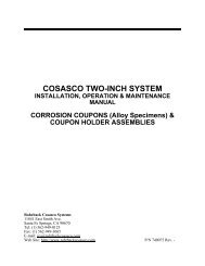 COUPON HOLDER ASSEMBLIES - Rohrback Cosasco Systems