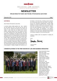 newsletter - Bucerius Law School