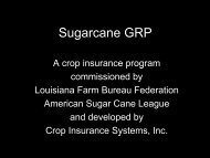 Sugarcane GRP