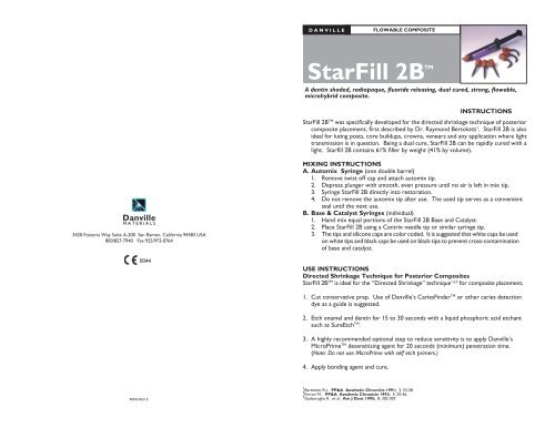 90393 StarFill 2B - Danville Materials