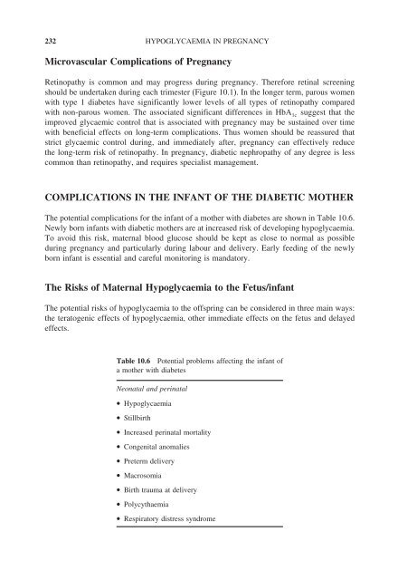 Hypoglycaemia in Clinical Diabetes