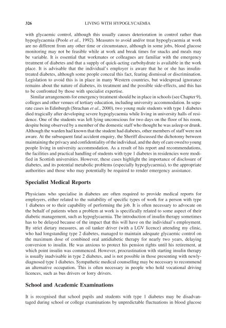 Hypoglycaemia in Clinical Diabetes