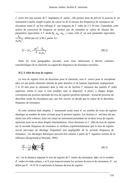 CaractÃ©risation objective de la qualitÃ© de justesse, de timbre et d ...