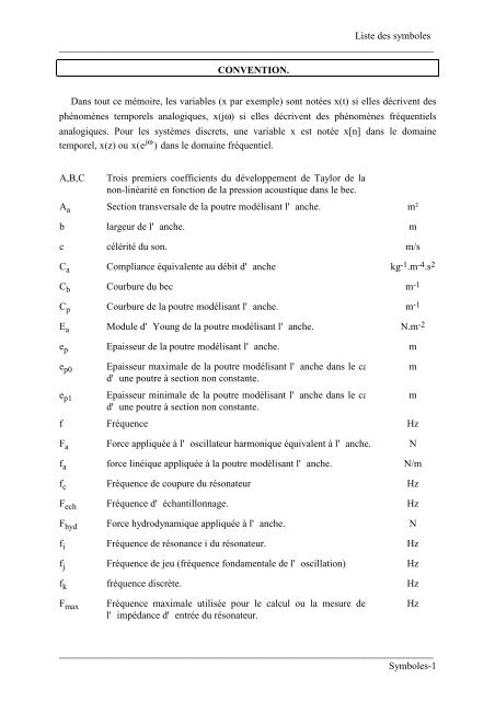 CaractÃ©risation objective de la qualitÃ© de justesse, de timbre et d ...