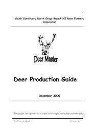 Deer Master Manual.pdf - Deer Industry New Zealand