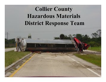 Collier County Hazardous Materials District Response Team