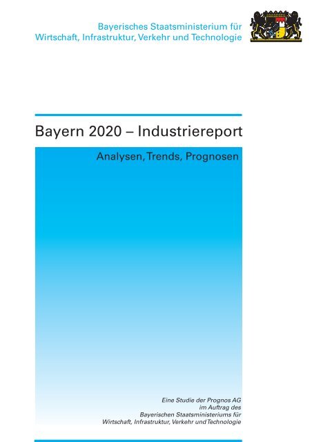 Bayern 2020 - Industriereport - bayern photonics eV