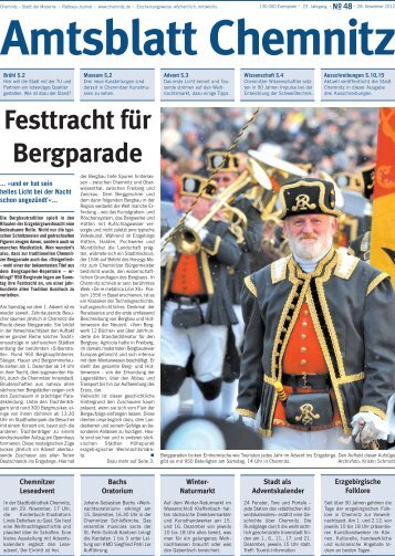 Festtracht für Bergparade - Chemnitz