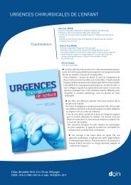 URGENCES CHIRURGICALES DE L'ENFANT