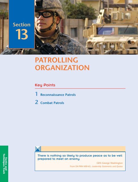 Patrolling Organization.pdf - UNC Charlotte Army ROTC