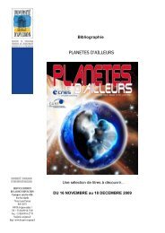 PLANETES D'AILLEURS - BU Avignon