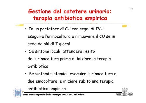 11) Prevenzione delle infezioni del sito chirurgico e delle vie urinarie 1