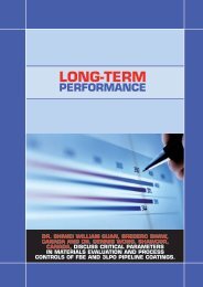 Long-Term Performance - Bredero Shaw