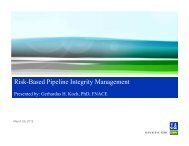 Risk Based Pipeline Integrity Management [Compatibility Mode] - DNV