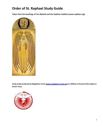 Order of St. Raphael Study Guide - Magdalene Circle
