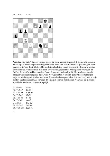 Dump SciSys Sensor Chess - Schaakcomputers en computerschaak