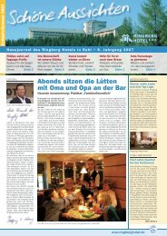 Gästezeitung 1/2007 - Ringberg Resort Hotel