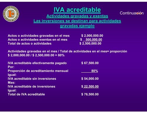 anÃ¡lisis teÃ³rico y aplicaciÃ³n prÃ¡ctica de la ley del iva - Interejecutivos