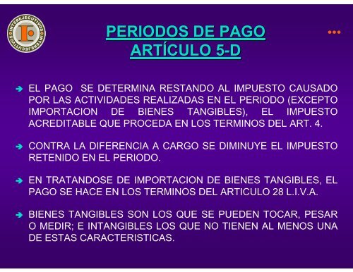 anÃ¡lisis teÃ³rico y aplicaciÃ³n prÃ¡ctica de la ley del iva - Interejecutivos