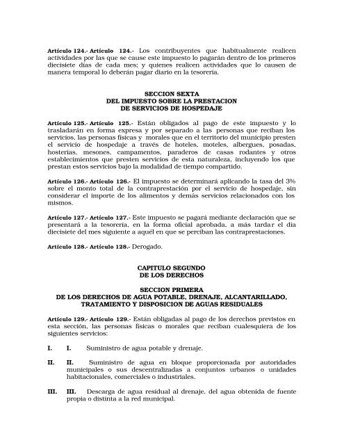 Código Financiero - LVIII Legislatura del Estado de México