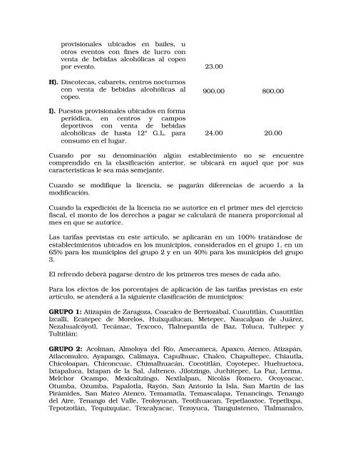 Código Financiero - LVIII Legislatura del Estado de México