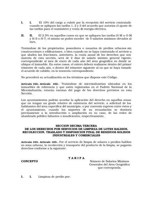 Código Financiero - LVIII Legislatura del Estado de México