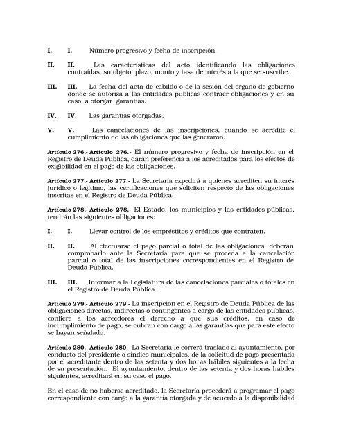 Código Financiero - LVIII Legislatura del Estado de México