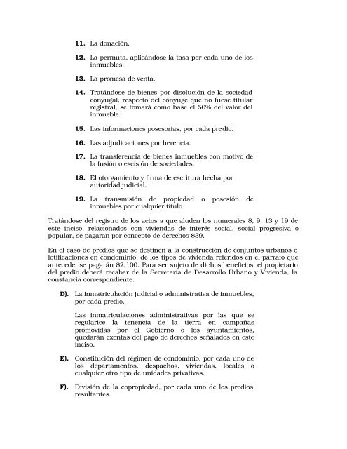 Código Financiero - LVIII Legislatura del Estado de México