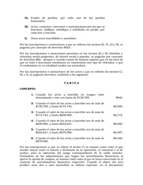 Código Financiero - LVIII Legislatura del Estado de México