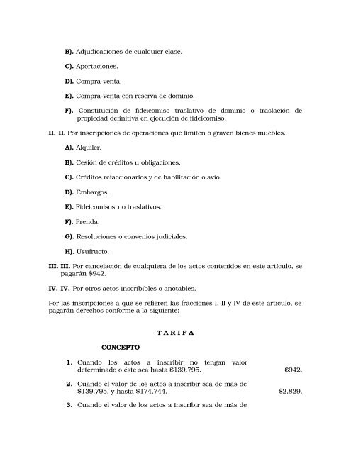 Código Financiero - LVIII Legislatura del Estado de México