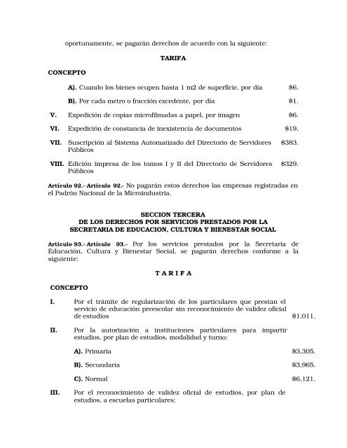 Código Financiero - LVIII Legislatura del Estado de México