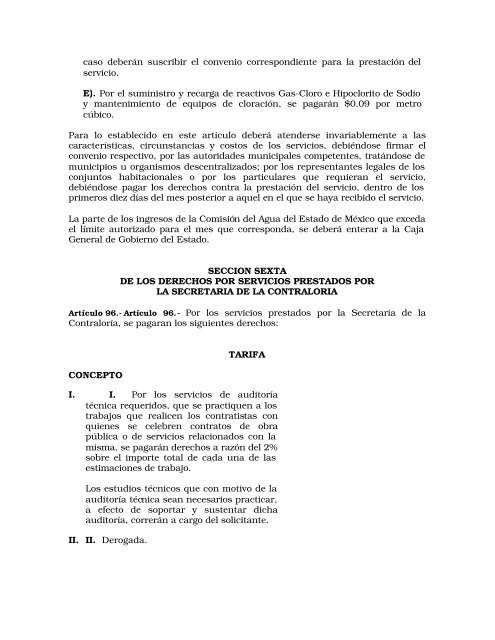 Código Financiero - LVIII Legislatura del Estado de México