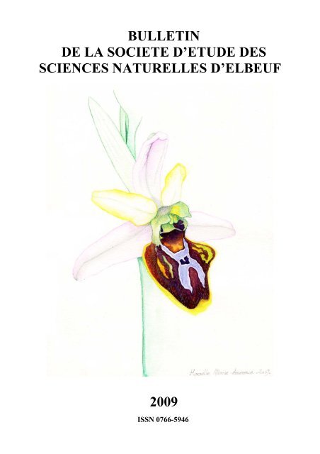 bulletin de la societe d'etude des sciences naturelles d'elbeuf 2009