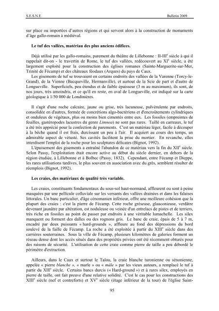 bulletin de la societe d'etude des sciences naturelles d'elbeuf 2009