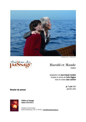 Harold et Maude - Théâtre du Passage