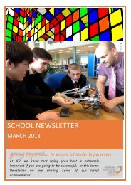 Newsletter - May 2013 - Northfleet Technology College