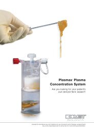 PlasmaxÃ‚Â® Plasma Concentration System - Biomet