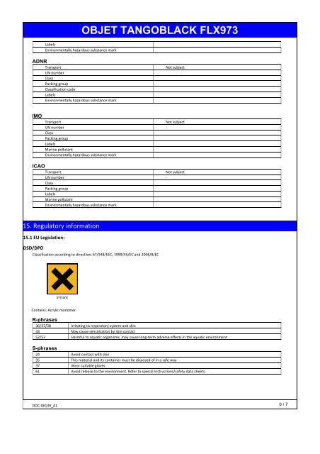 OBJET TANGOBLACK FLX973 - Laser Lines Ltd.