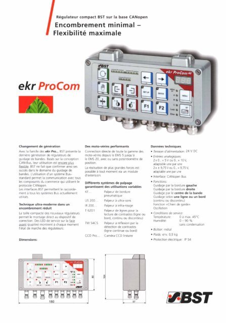 ekr ProCom - BST International GmbH