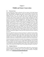 Wildlife and Nature Conservation - Centre for Ecological Sciences