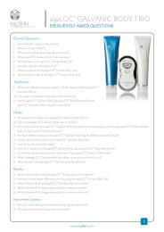 ageLOCÂ® GaLvaniC BOdy TriO - Nu Skin Force for Good Foundation