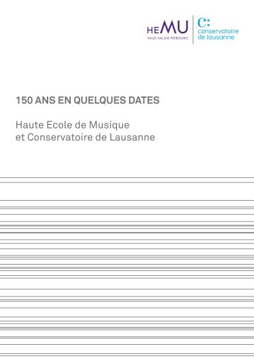 150 ans en quelques dates - Hemu