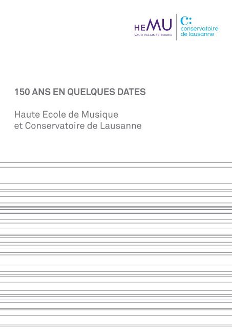 150 ans en quelques dates - Hemu