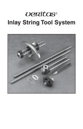 Inlay String Tool System - Lee Valley Tools